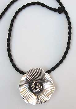 Hill Tribes Silver Flower Necklaces