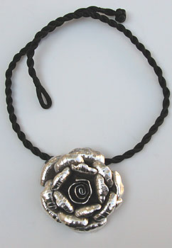 Hill Tribes Silver Flower Necklaces