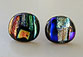 Dichroic Glass Earrings