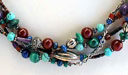 multi strand gemstone necklace