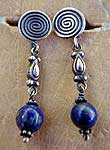 lapis lazuli earrings