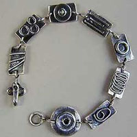 Sterling Silver "VJ Originals" Bracelet by Vicky Jousan