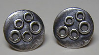 Sterling Silver "VJ Originals" earrings by Vicky Jousan