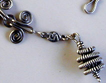 Sterling silver Pendulum Bracelet by Vicky Jousan